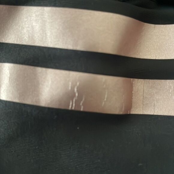 Beach Riot Black Leggings Rose Gold Side Stripes - Picture 10 of 10